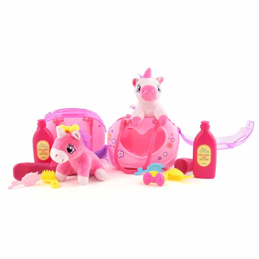 Enhörning med väska - gosedjur från KidsDreamStore