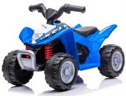 Blå Honda PX250 ATV-elbil för barn med fyra hjul och styre