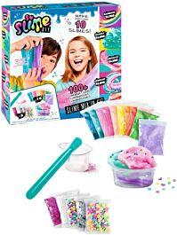 So Slime DIY-paket med tio olika slimefärger och tillbehör från Toyspace